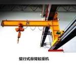 Wall Mounted Electric Jib Crane Swing Cantilever 180 Or 360 Degrees