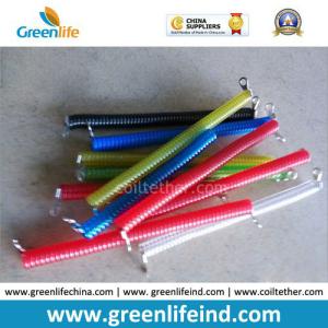 Wholesale Safety Belt Long Rentention Coil Lanyard Rope W/Metal Hook from china suppliers