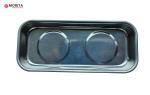 Plumbing tools Rectangle Magnetic Bowl Stainless Steel 150*65mm Holds Bolts,