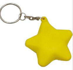 Wholesale New promotion creative product soccer star Stress keyring customed logo from china suppliers