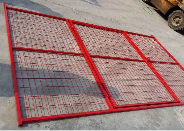 3.5mm 10ft Temporary Fence Panels Outdoor Portable Welded Free Standing