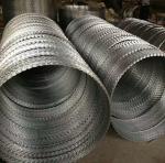 Low Carbon Steel Spiral Wire Blue Razor Barbed Wire