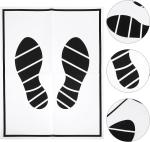 Disposable Car Paper Floor Mats Automotive Floor Mats Brown Kraft Paper Floor