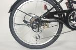 Aluminum Alloy Carbon Frame Folding Road Bike Training Wheels Convenient