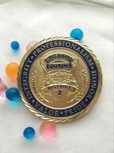 Wholesale Coin Manufacturer Souvenir Metal Custom Police Challenge Coin from china suppliers