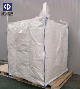 Wholesale Chemical Jumbo Bulk Bags 1 Ton Container Big Bag Top Spout 40 X 50cm White Color from china suppliers