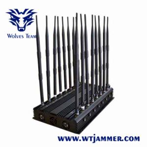 Wholesale Remote Control 18 Bands 50m 30w Mobile Phone GPS Jammer from china suppliers