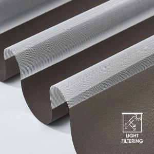 Wholesale 100% Polyester Double Blockout Blinds Sunscreen Zebra Blinds Fabric from china suppliers