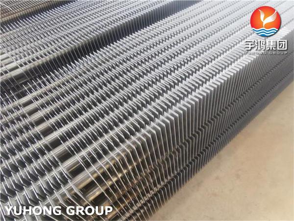SA213 TP316 ASME H Type Boiler Fin Tube Economizer For Waste Heat Energy