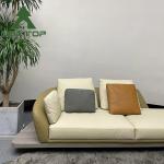 Custom Interior Luxury Sofa Furniture Elegant Curved Floor Seating Sofa