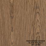 Reconstituted Wood Veneer Walnut Flat Cut Crown Grain 0.15-0.6mm Brown For Door