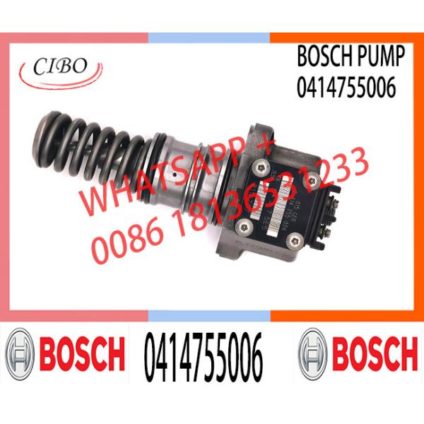 Common Rail Diesel Engine Fuel Unit Pump 0414755006 For Diesel Engine
