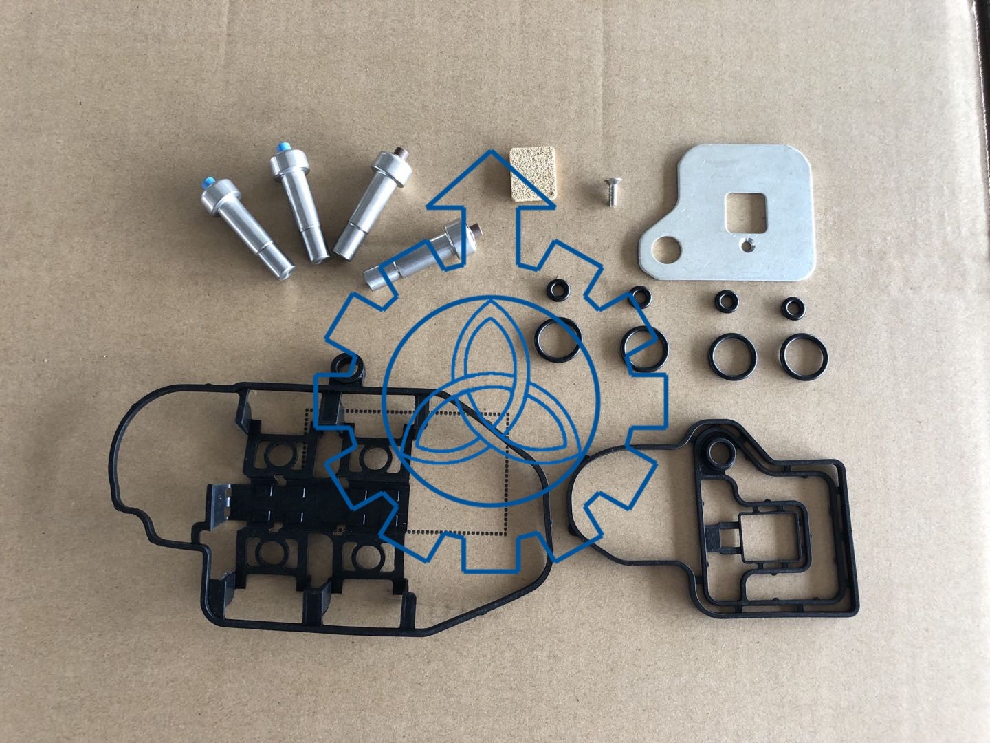 Cast Aluminum 20739643 Volvo Repair Kit For Solenoid Valve