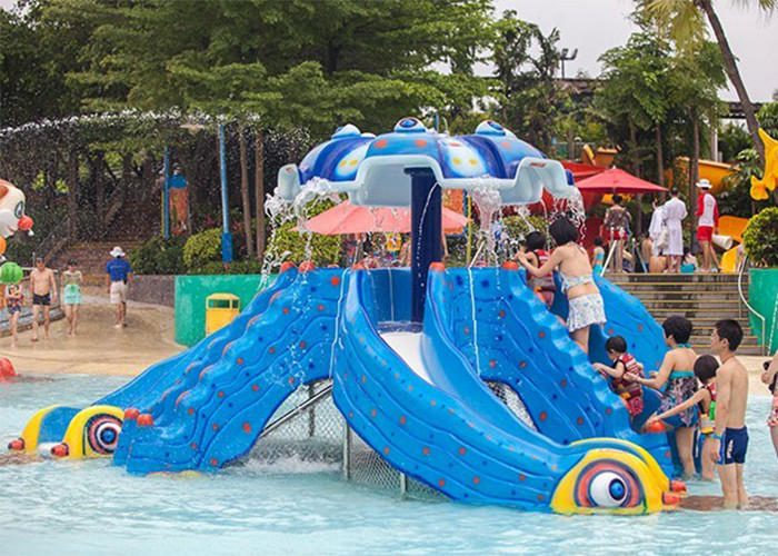 Anti Static Fiberglass Water Slide For Amusement Park