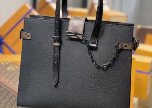 Wholesale Black Mens Cross Pattern Genunie Cowhide Leather Handbag For Shopping from china suppliers
