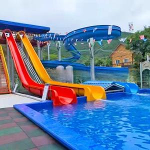 Wholesale OEM Aqua Park Water Slide Holiday World Water Slide Anti Static from china suppliers