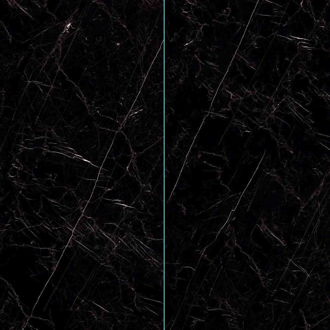 Black Slate Large Format 12mm 1600x3200mm Indoor Porcelain Tiles