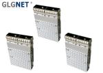 2 Ports Ganged QSFP28 SFP+ Cage Assembly Stainless Steel Construction