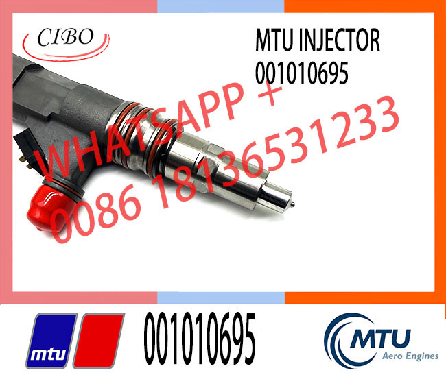 Diesel Fuel Injector VTO-G166W48B 001010695 For MTU 4000 ENGINE