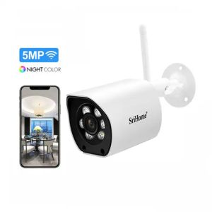 Wholesale Outdoor Spotlight Full Color Night Vision Waterproof IP66 Network PTZ Camera 5G&amp;2.4G WiFi CCTV Camera from china suppliers