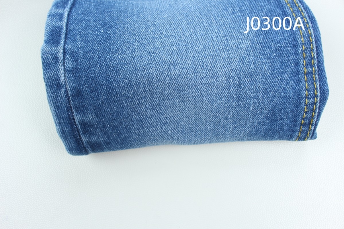 Wholesale 12.5 Oz Dark Blue Stretch Woven Denim Fabric For Jeans