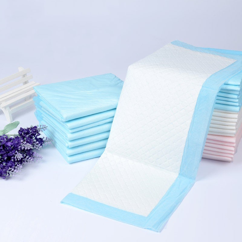 PE Backsheet Disposable Hygiene Underpad Non Woven Fabric