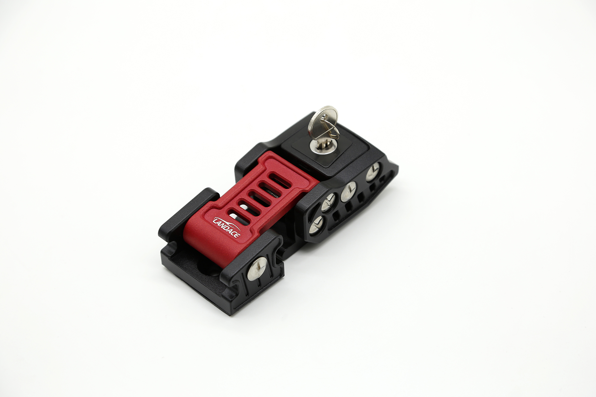Jeep Wrangler JK JL Black Red Aluminum Alloy Engine Bonnet Buckle Hood Latch Lock Kit