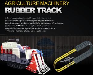 Wholesale Bob Mini Excavator agricu rubber tracks T180 T190 Agriculture Harvester belt B-7 SUMITOM SH75U-3 TAKEUCH TB175 450X81X76 from china suppliers