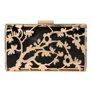Wholesale Flowers Pattern Hollow Out Wedding Bag Frame 18.5*10.7cm from china suppliers