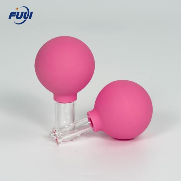 A Set Of Two Different Size Cupping Therapy Sets Silicone Anti Cellulite Cup