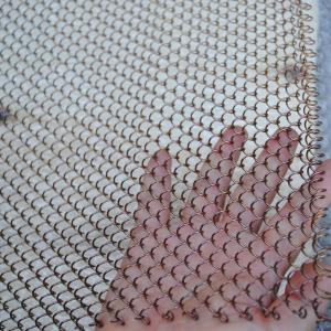 Wholesale 4*4mm Hole Decorative Wire Mesh Aluminum Round Bronze Architectural Metal Mesh Curtains from china suppliers