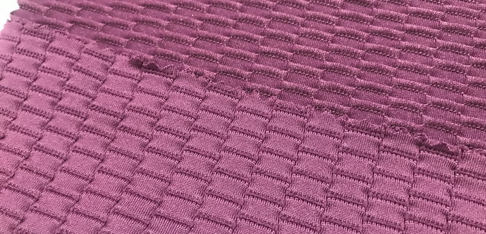 Weft Knitting Jacquard Nylon Spandex Blend Fabric Athletic Wear Dance Wear Workout Clothes