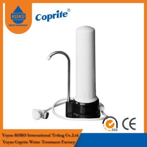 Wholesale One Stage PP / Ceramic Cartridge Household Water Filter With Stainlees Steel Faucet from china suppliers