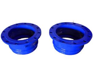 Wholesale EN 12842 Epoxy Coated 0.6Mpa Ductile Iron Fittings For Upvc PE Pipes from china suppliers