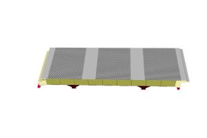 Wholesale 75mm 80mm 100mm Acoustic Sandwich Panel Insulated Precast Panels from china suppliers