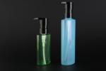 Flat PET Makeup Remover Pump Bottle Adjust The Orientation150ml