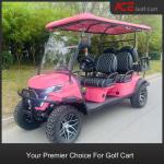 40km/h Smart Charger 6 Seater Golf Cart With 5KW Motor In All Colors