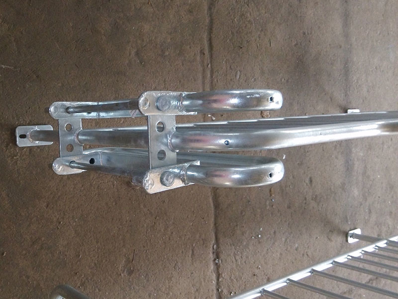 Durable Steel Iron Hog Gestation Stalls , Gestating Pen For Livestock