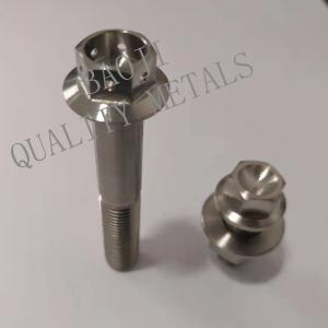 Wholesale DIN127 Gr5 Titanium Standard Parts , M8 Titanium Stud Bolt 1.25x45 Size from china suppliers