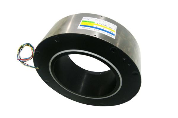 Compact Size Rotary Slip Ring LPT096 500rpm With 96mm Through Bore