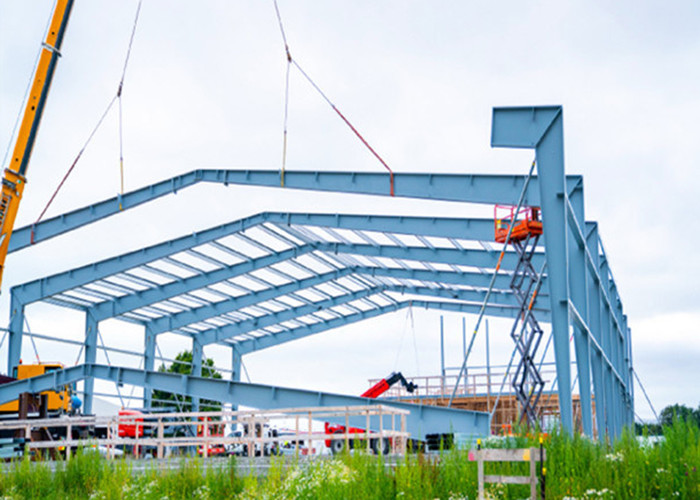 Prebaricated Construction Steel Structure 4s Car Shop/Warehouse/Workshop/Exhibition Hall/Building
