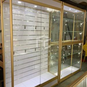 Wholesale 8mm Thick Tempered Glass Display Showcase Counter 1200mm Long from china suppliers