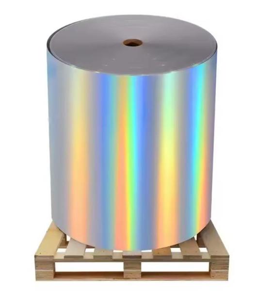 Adhesive Holographic Film Adhesive Labelstock Adhesive Film WG4733 with Top