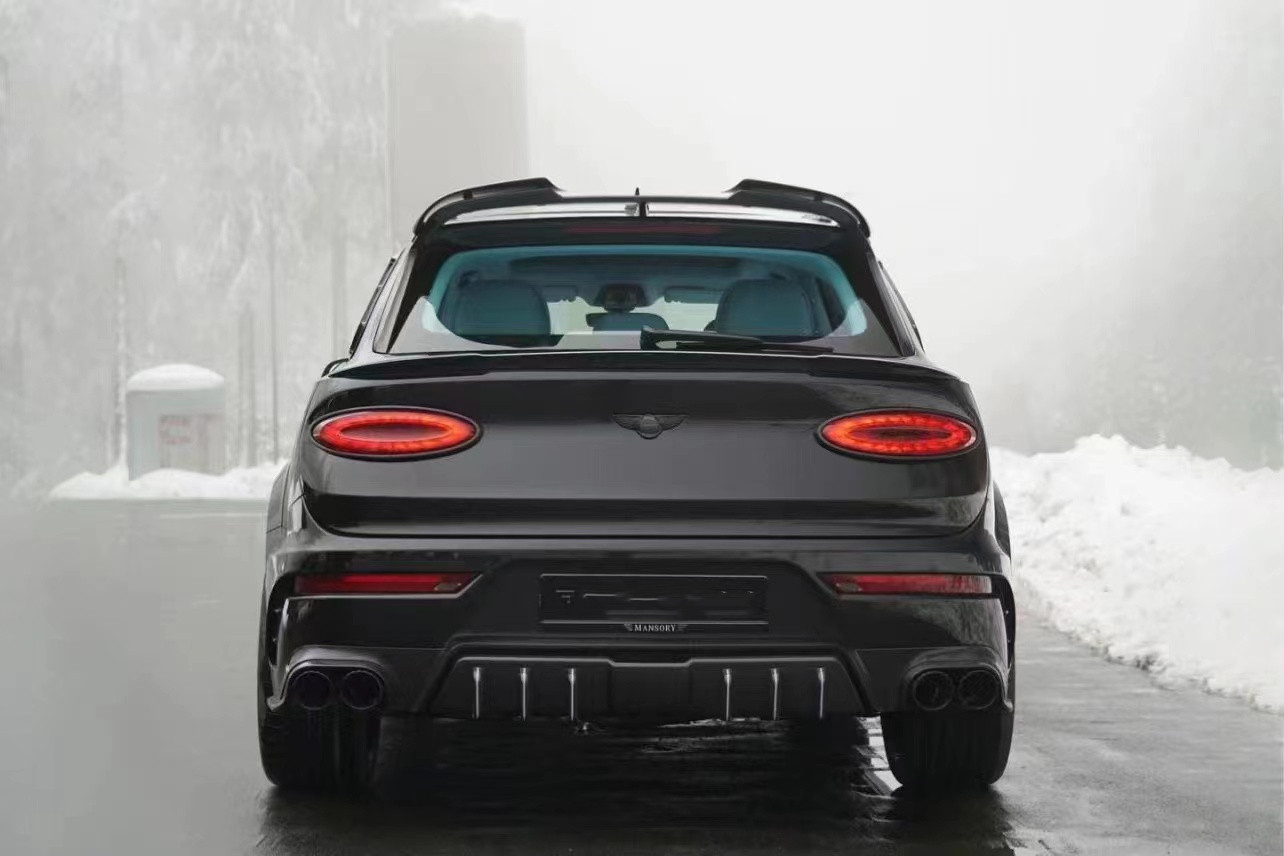 Bentayga 2015 Bentley Body Kit Bumper Mount Spoiler Wide Body Kit