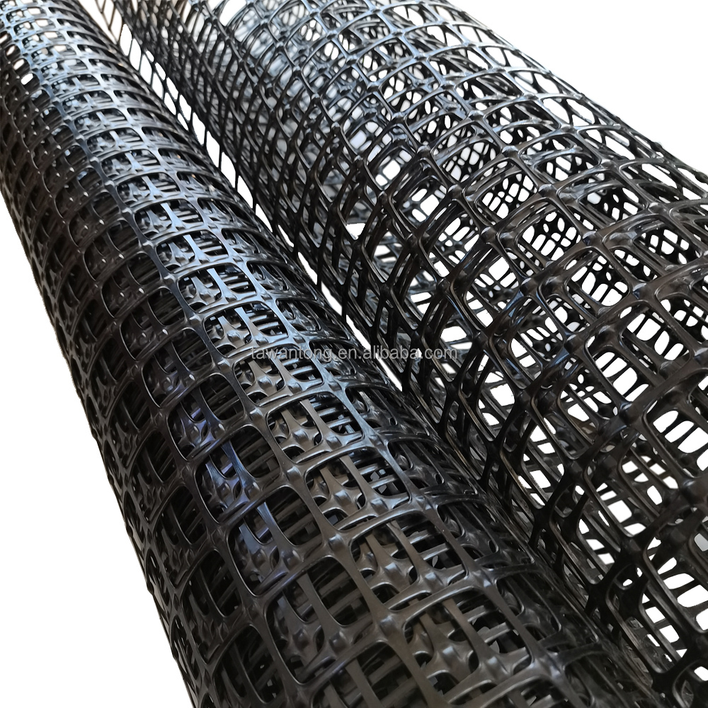 Road Reinforcement Biaxial Plastic Geogrid 40-40kn for in Construction