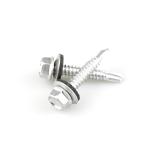 Corrosion Resistant 6.3x38 Bimetal Hex Washer Head Stainless Steel Self Drilling