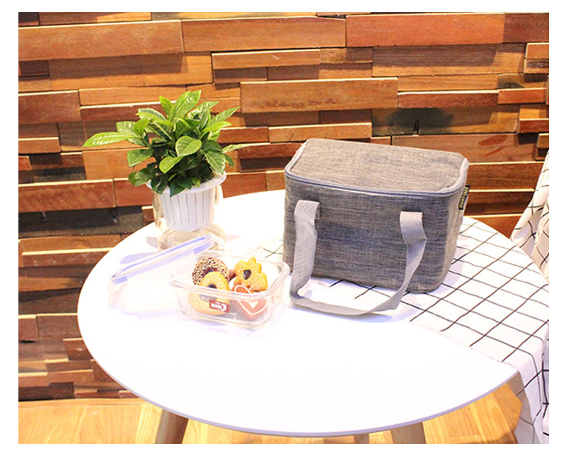 SGS Polyester L21.5cm Insulated Lunch Cooler Bags