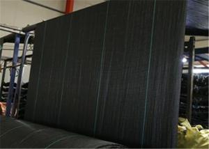 Wholesale PP Geotextile Landscape Fabric , Black Color Weed Barrier Mat With UV Treatment from china suppliers