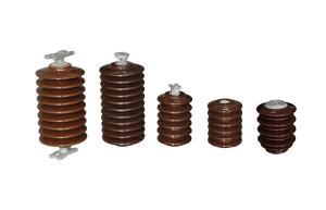 Wholesale Brown 14.4kV A30-4 Porcelain Standoff Insulators from china suppliers