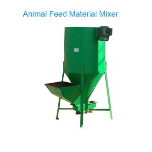 Wholesale Double Paddle Cow Animal Feed Mixer 4kw 1500kg/ H 2000kg/ H Green from china suppliers